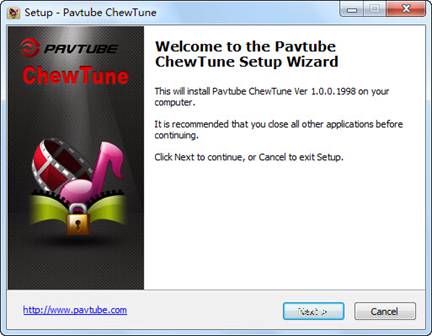 pavtube chewtune for mac & windows
